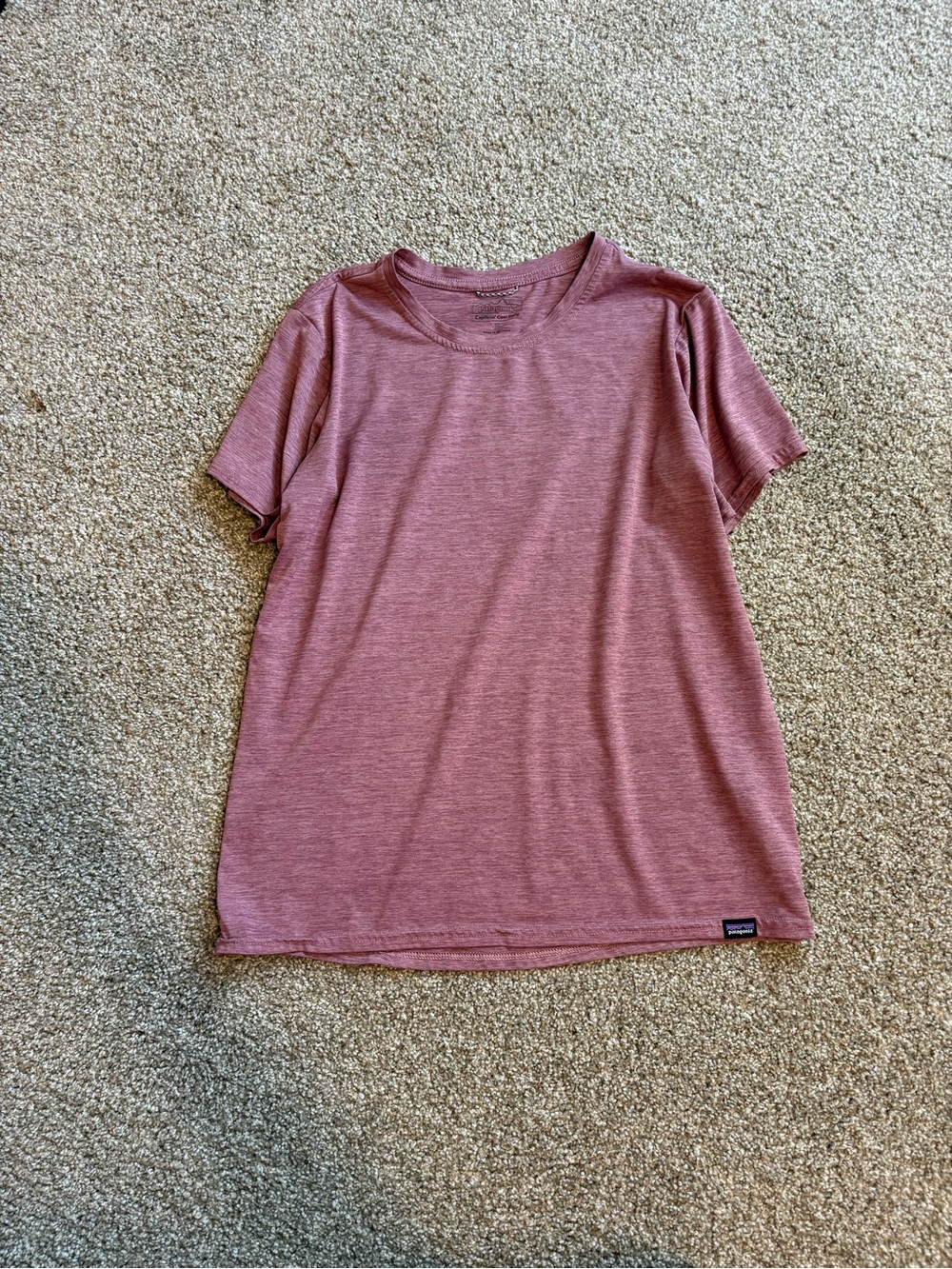 Patagonia Capilene Cool Daily Short Sleeve T Shirt Mauve